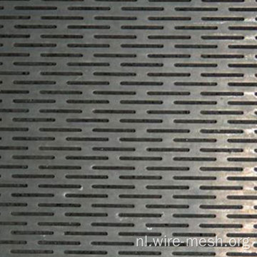 Micro -gat sleuf rond geperforeerde metalen plaat